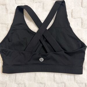 Women's Black Sports Bra